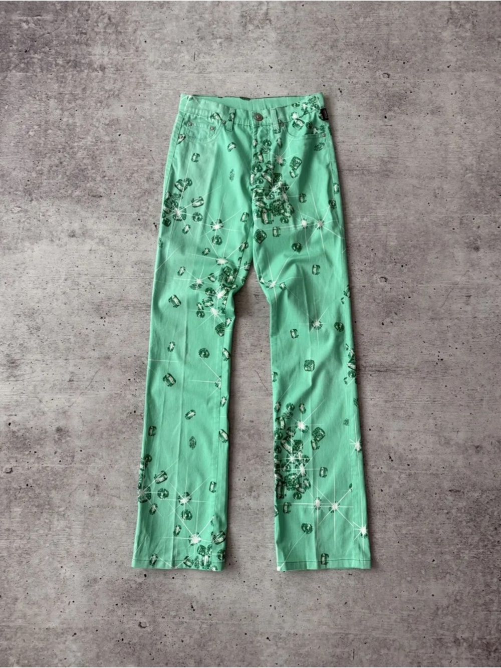 Vintage Versace Diamond Pants